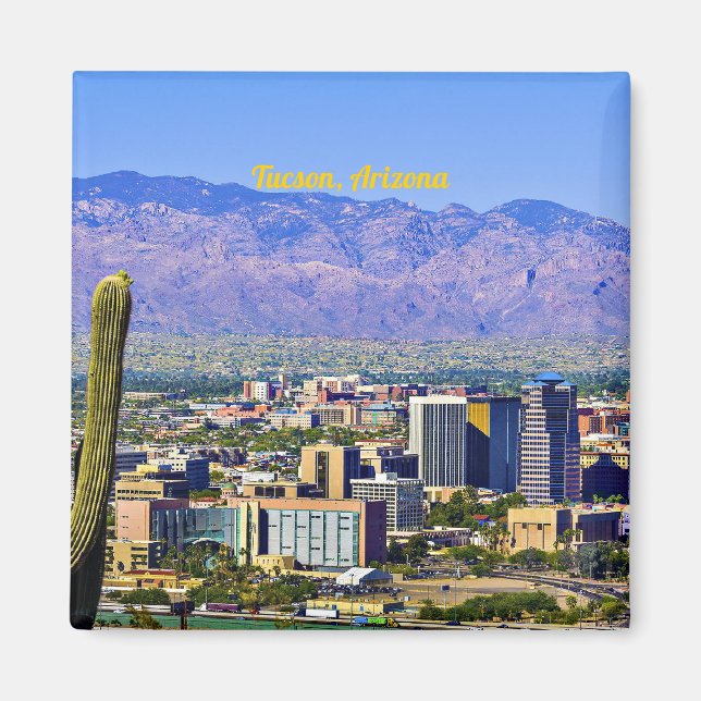 Tucson, Arizona-scenvy Magnet (Framsidan)