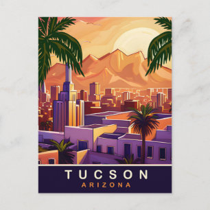 Tucson, Arizona, Siluett, Resa Vykort