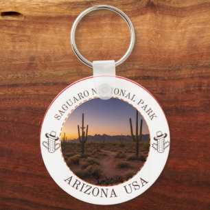 Tucson Arizona Sonoraöken Resminne Nyckelring