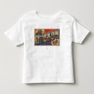 Tucson Arizona - stora brevplatser T-shirt