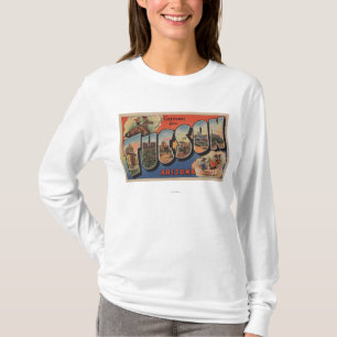 Tucson Arizona - stora brevplatser T-shirt