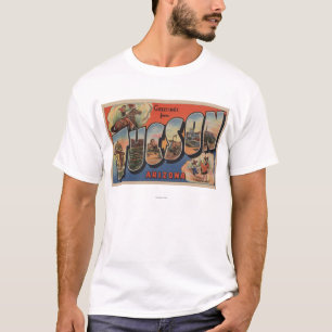 Tucson Arizona - stora brevplatser Tee