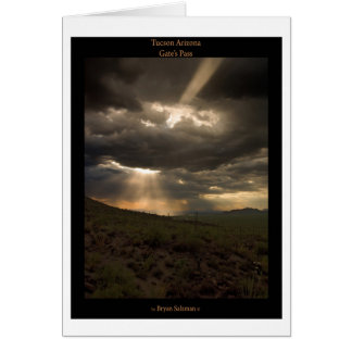 Tucson Arizona Sunset Hälsningskort