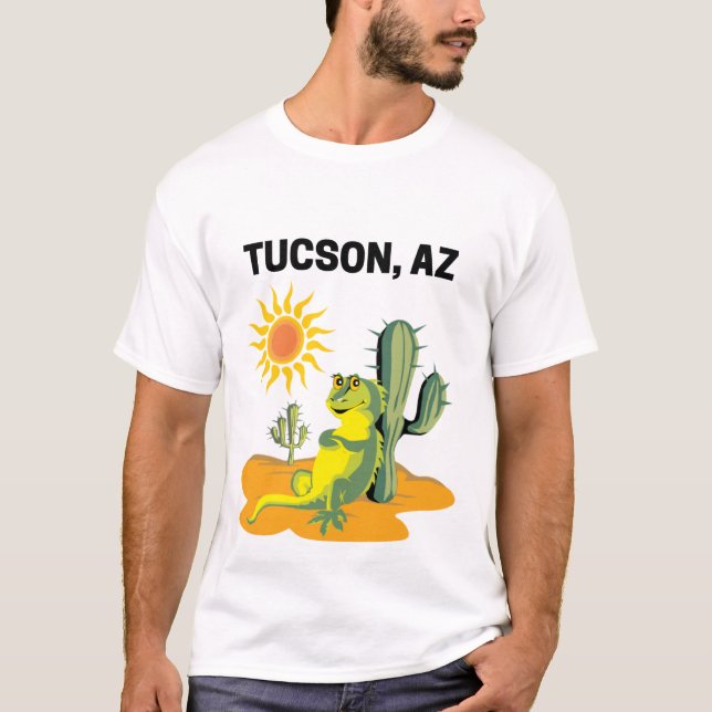Tucson, Arizona T Shirt (Framsida)