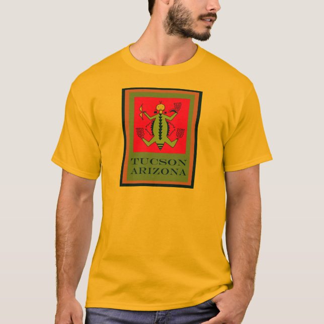 Tucson Arizona Tee Shirt (Framsida)