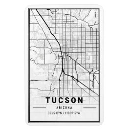 Tucson Arizona USA Travel City Karta Magnet