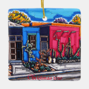 Tucson Barrio jul Ornament