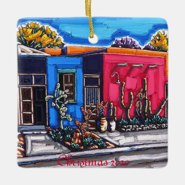 Tucson Barrio jul Ornament (Framsida)