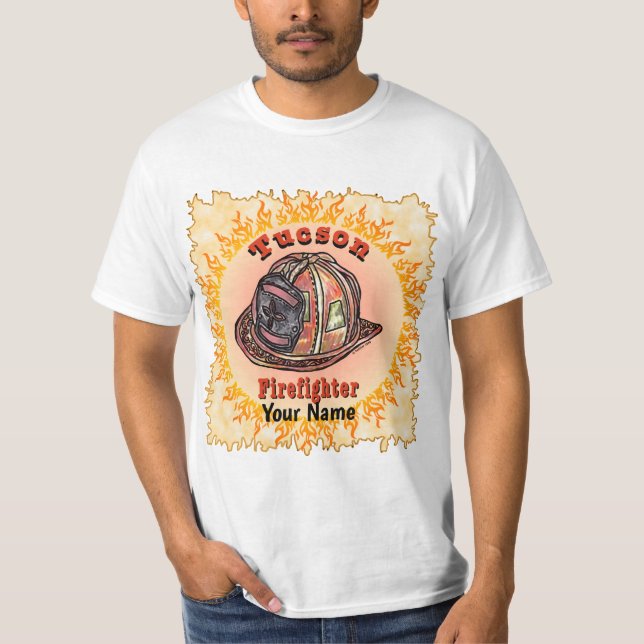 Tucson brandman t-shirt (Framsida)