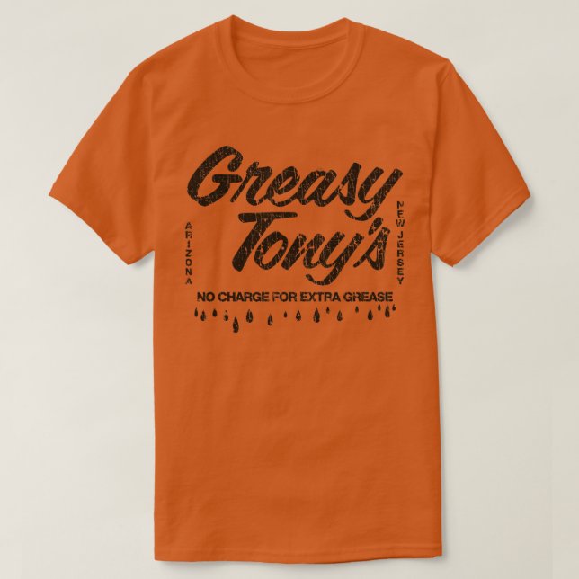Tucson Greasy Tonys 1978  T Shirt (Design framsida)