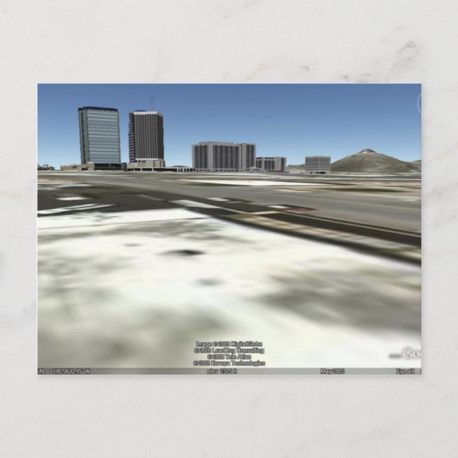 tucson i centrala staden vykort (Framsida)