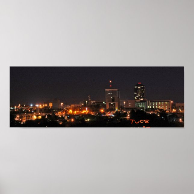 Tucson i natt poster (Framsidan)