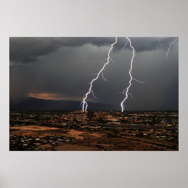 Tucson Lightning Poster (Framsidan)