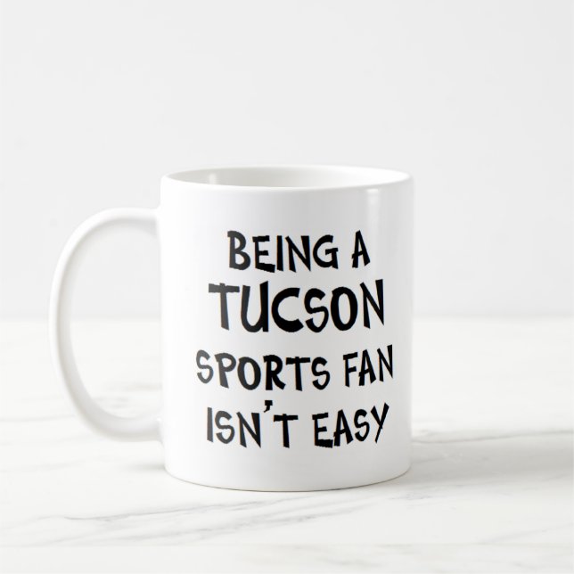 Tucson sportfan, att vara kaffemugg (Vänster)