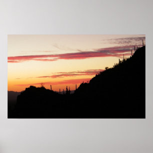 tucson sunset poster