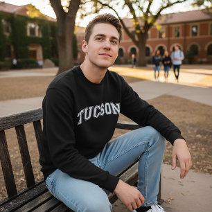 TUCSON Universitetsstil-tröja Amerika College Lång Ärmad Tröja