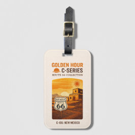 Tucumcari Centennial Adobe Sunset Journey Bagagebricka