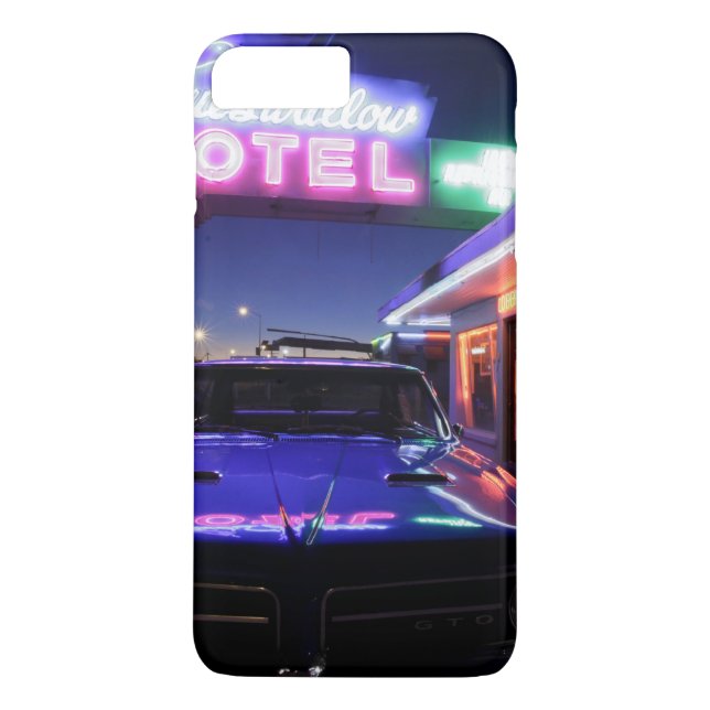 Tucumcari, New Mexico, USA. Route 66 2 Case-Mate iPhone Skal (Baksida)