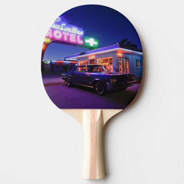 Tucumcari, New Mexico, USA. Route 66 2 Pingisracket (Framsidan)