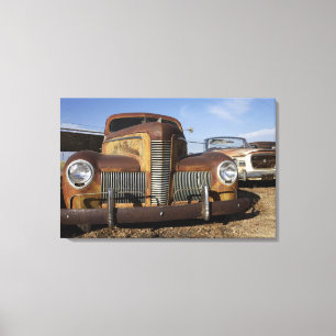 Tucumcari, New Mexico, USA. Route 66. Canvastryck