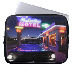 Tucumcari, New Mexico, USA. Route 66 Laptop Fodral