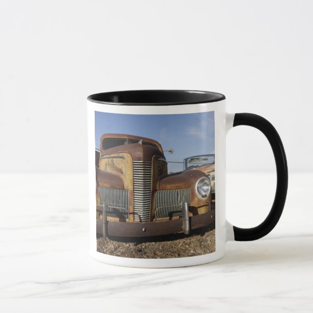 Tucumcari, New Mexico, USA. Route 66. Mugg (Höger)