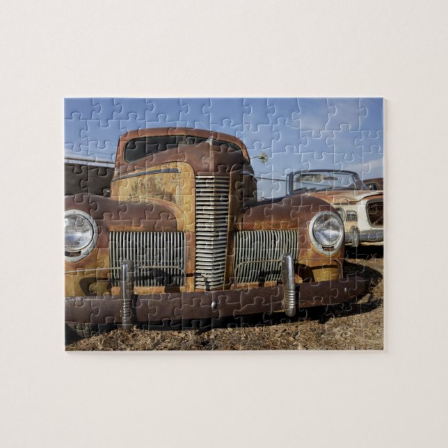 Tucumcari, New Mexico, USA. Route 66. Pussel (Horisontell)