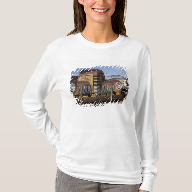 Tucumcari, New Mexico, USA. Route 66. Tee (Framsida)