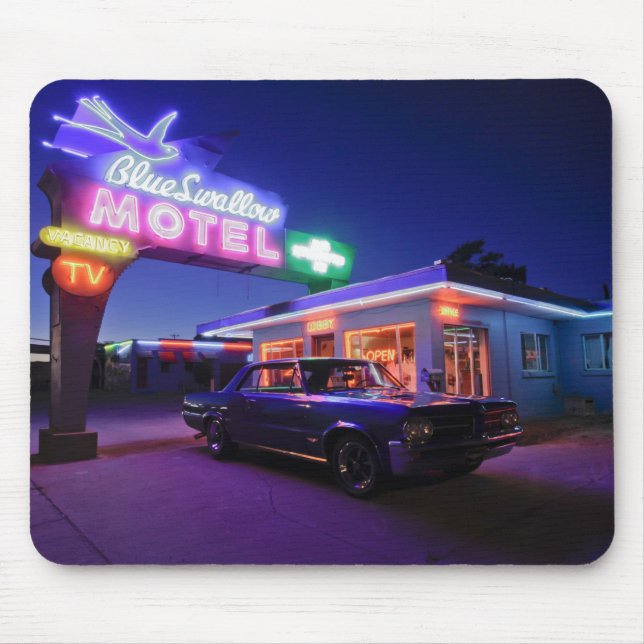 Tucumcari som är ny - mexico, United States. Rutt Musmatta (Framsidan)