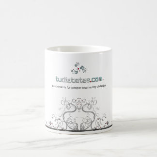 TuDiabetes.com mugg |White Line|