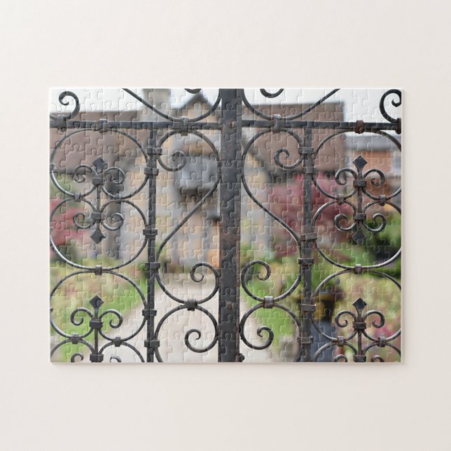 Tudor Architecture Stratford-upon-Avon England Pussel (Horisontell)