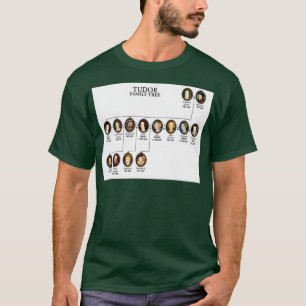 Tudor-familjen träd t shirt