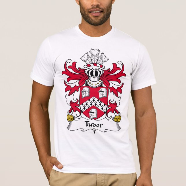 Tudor familjvapensköld tröja (Framsida)