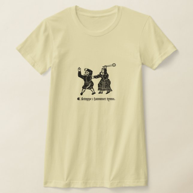 Tudor Hammer Time Tee Shirt (Laydown)