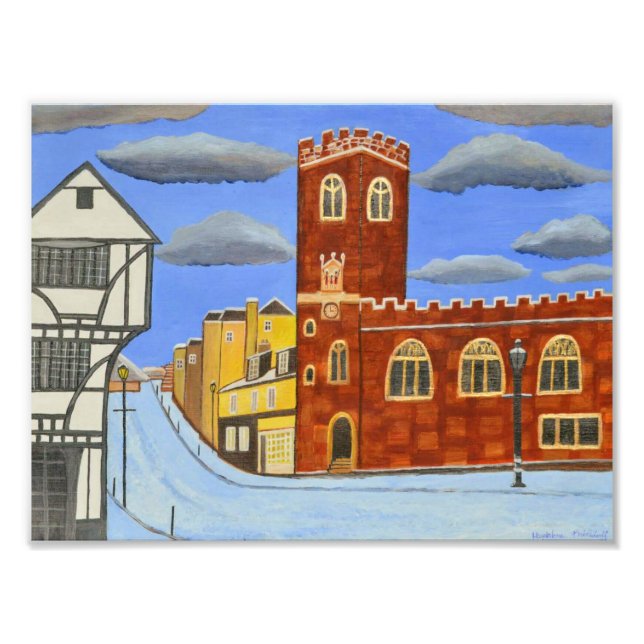 Tudor House Fototryck (Framsidan)