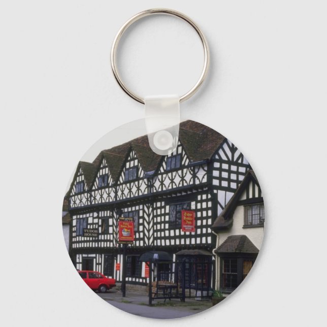Tudor House Inn, Warwick, Warwickshire, Förenade k Nyckelring (Framsida)