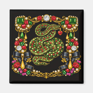 Tudor Inspirerad Design Skotska Skottland Historia Magnet