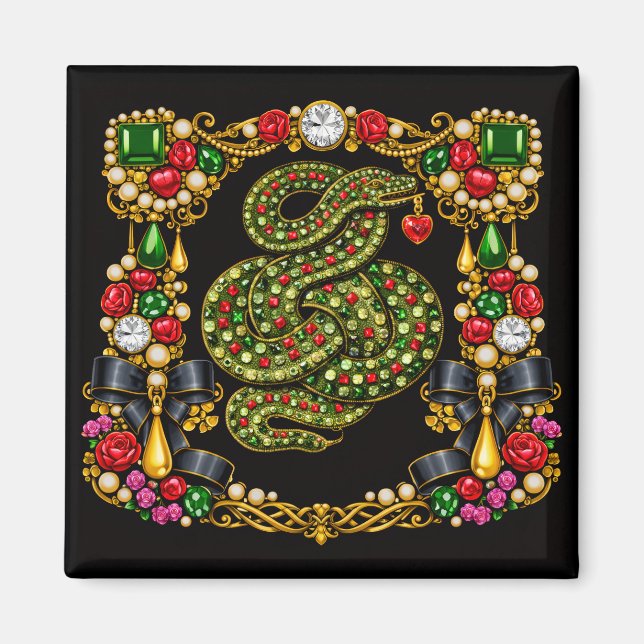 Tudor Inspirerad Design Skotska Skottland Historia Magnet (Framsidan)
