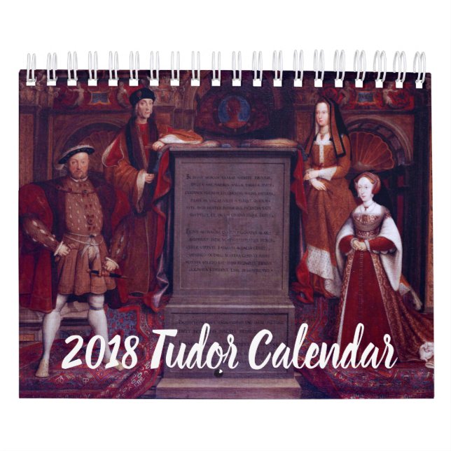 Tudor kalender 2018 (Omslag)