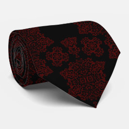 Tudor Ro Damask (röd) Slips