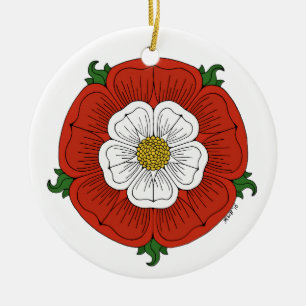 Tudor Ro Julgransprydnad Keramik