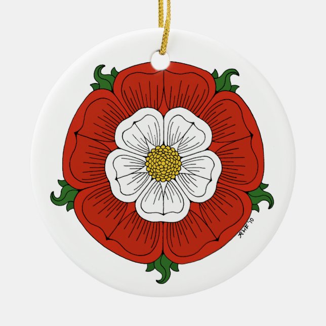 Tudor Ro Julgransprydnad Keramik (Framsidan)