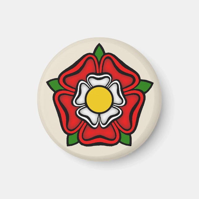 Tudor Ro of England, Royalty Emblem Magnet (Framsidan)