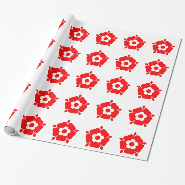 Tudor Rose. Presentpapper (Utrullad)