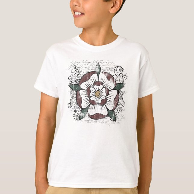 Tudor tänder rosa ungar skjortan t shirt (Framsida)