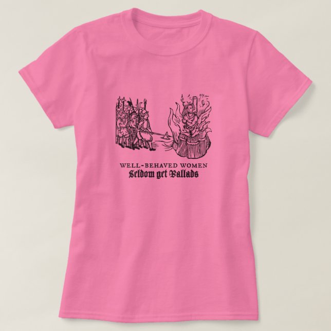 Tudor Trouble and Strife Tee (Design framsida)