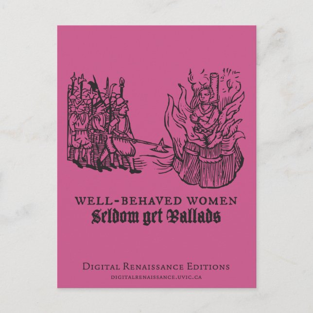 Tudor Trouble and Strife-vykort Vykort (Framsida)