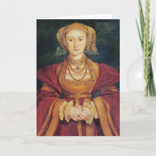 Tudors - Anne på Cleves Greeting Card Kort