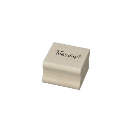 Tuesday Weekday Journal Design Stämpel