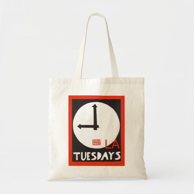 Tuesdays LA Tote Bag Tygkasse (Framsidan)